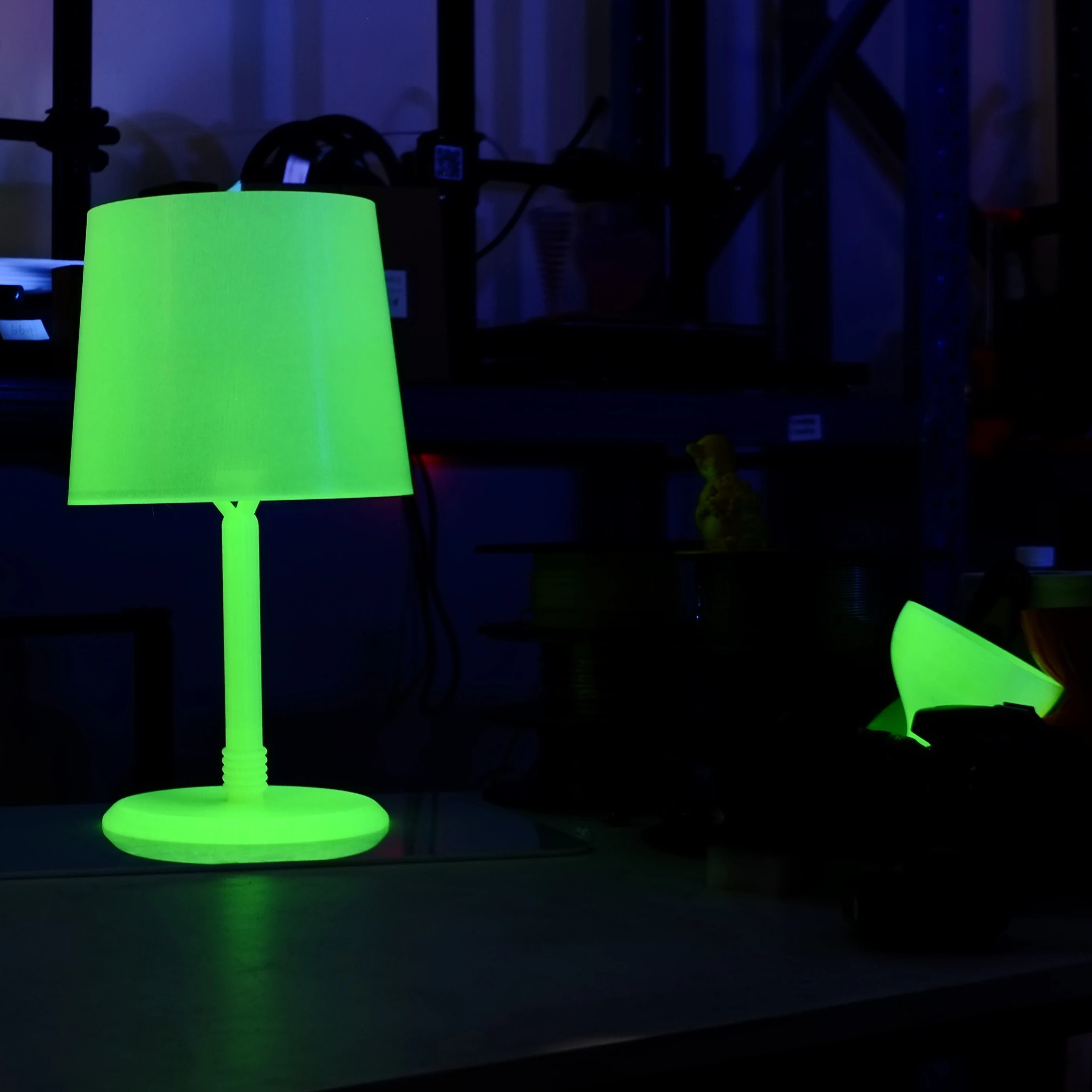 Eryone 200G PLA Filament Glow In The Dark Premium 3D Print ( absorbs sunlight or daylight),200g PLA filament glow in the dark