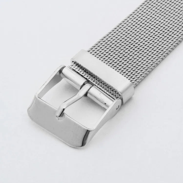 Men Casual Fashion Ultra Thin Watches  Stainless Steel