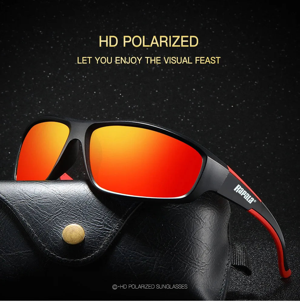 Rapala  High Definition Polarized Sunglasses for Men Women Outdoor Driving with UV400 Protection