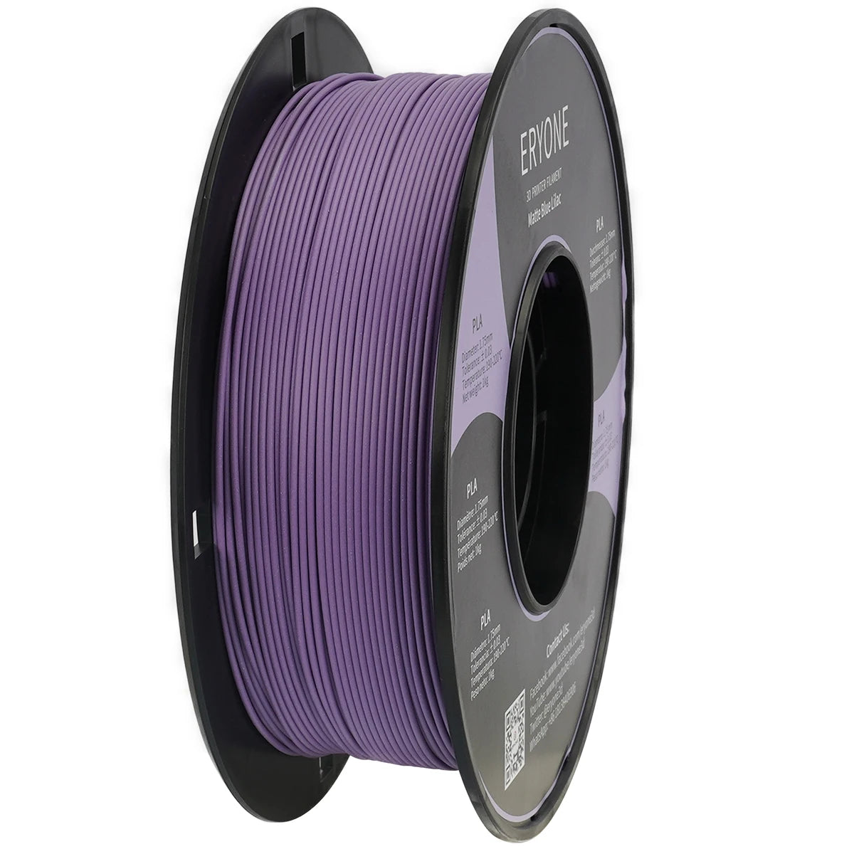 ERYONE PLA Matte Premium Filament 3D Print, Multicolour Available, 1KG/Spool