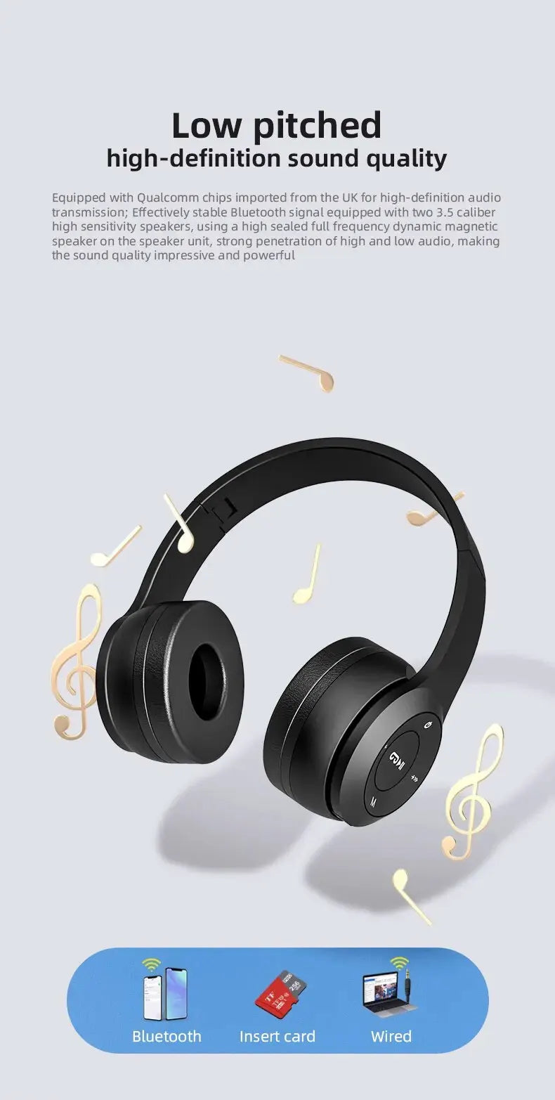 ALYNIC 5.0 Bluetooth Folding Series Wireless Sports Game Headset