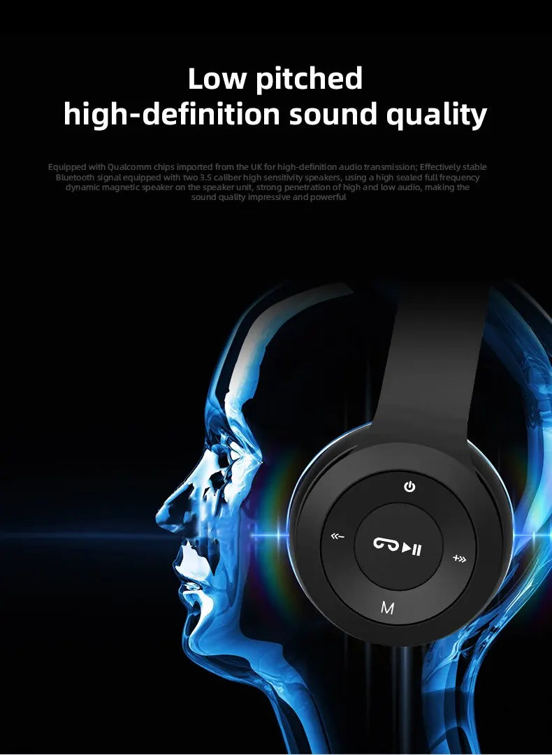 ALYNIC 5.0 Bluetooth Folding Series Wireless Sports Game Headset
