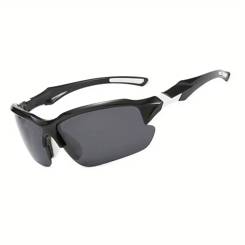 Outdoor Polarized Fashionable Sports Glasses for Men and Women, Windproof Suitable for Baseball Running Golf and Driving