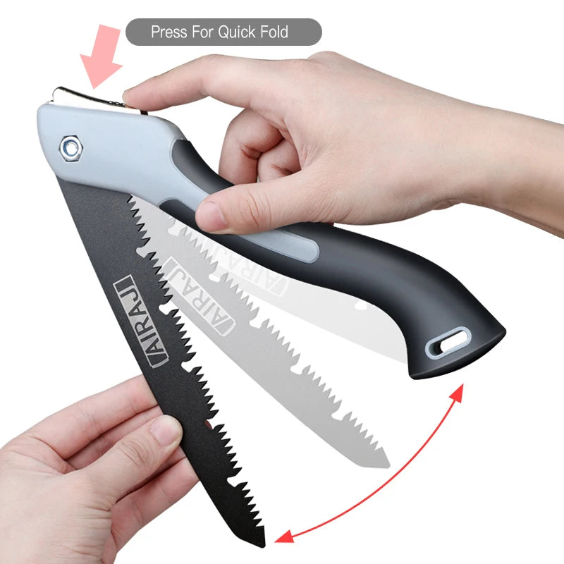 AIRAJ Woodworking  Folding Saw hacksaw Multifunction Knife