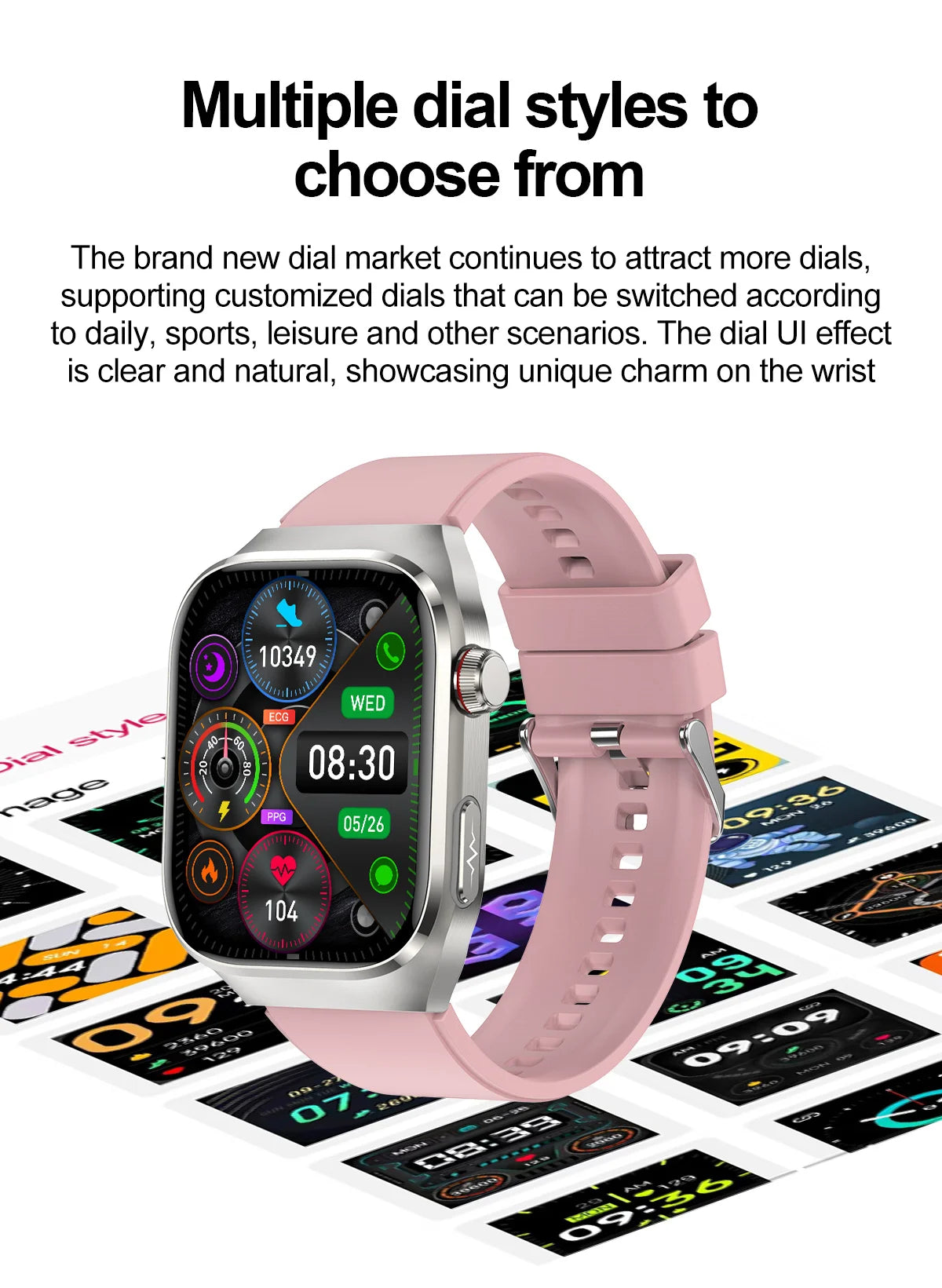 Xiaomi Five organ examination Smart Watch Men Women ECG+PPG Uric Acid Blood Fat