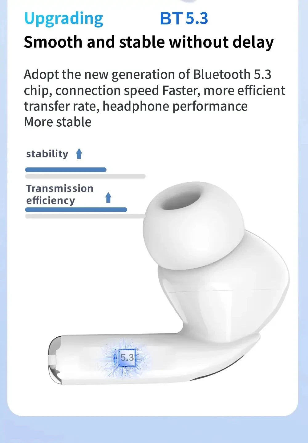 Wireless Bluetooth Earphones  Sport Noise Cancelling Headset For iPhone Android