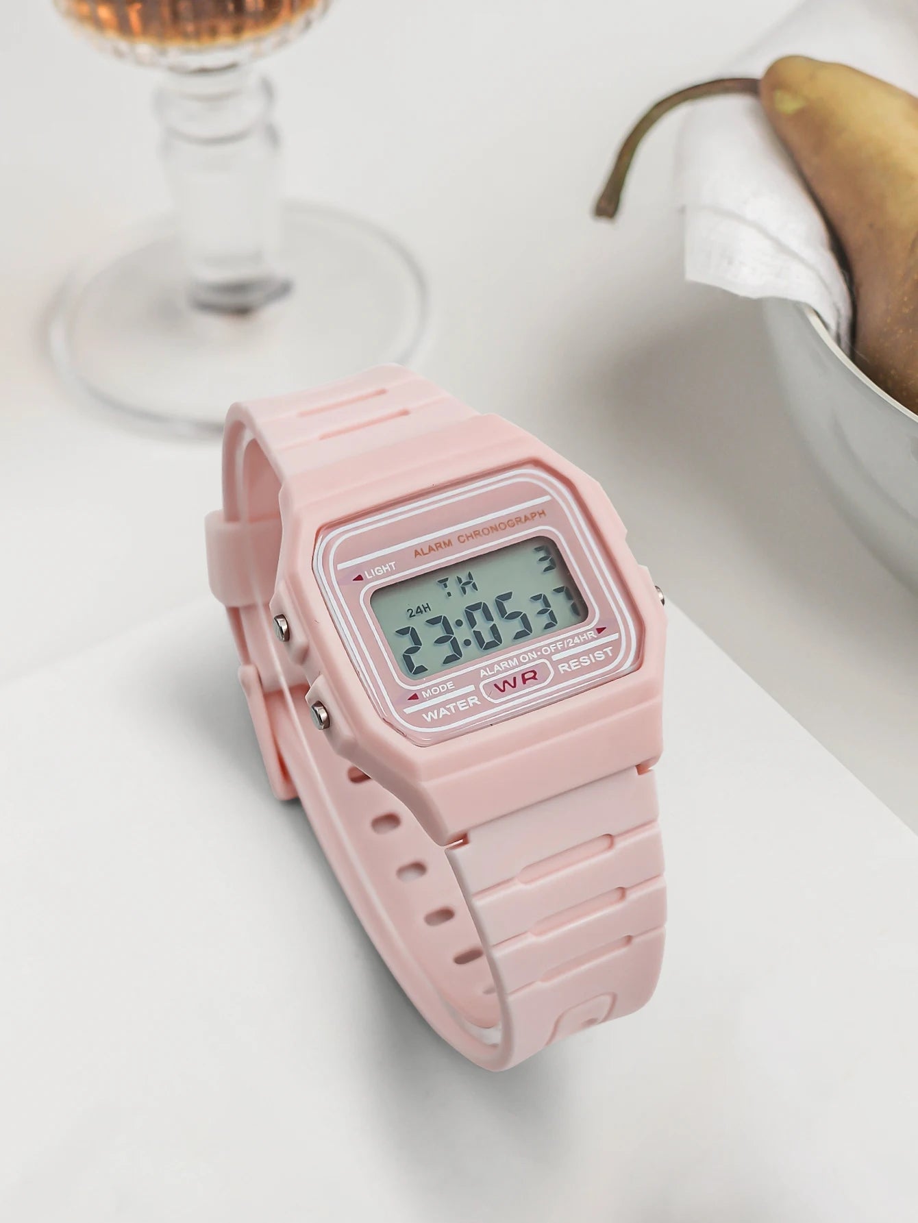 Women Men Digital Electronic LED Watch Multifunctional Outdoor