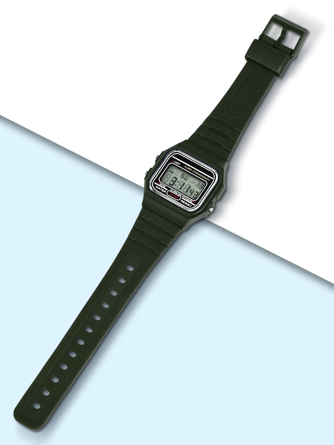 Women Men Digital Electronic LED Watch Multifunctional Outdoor