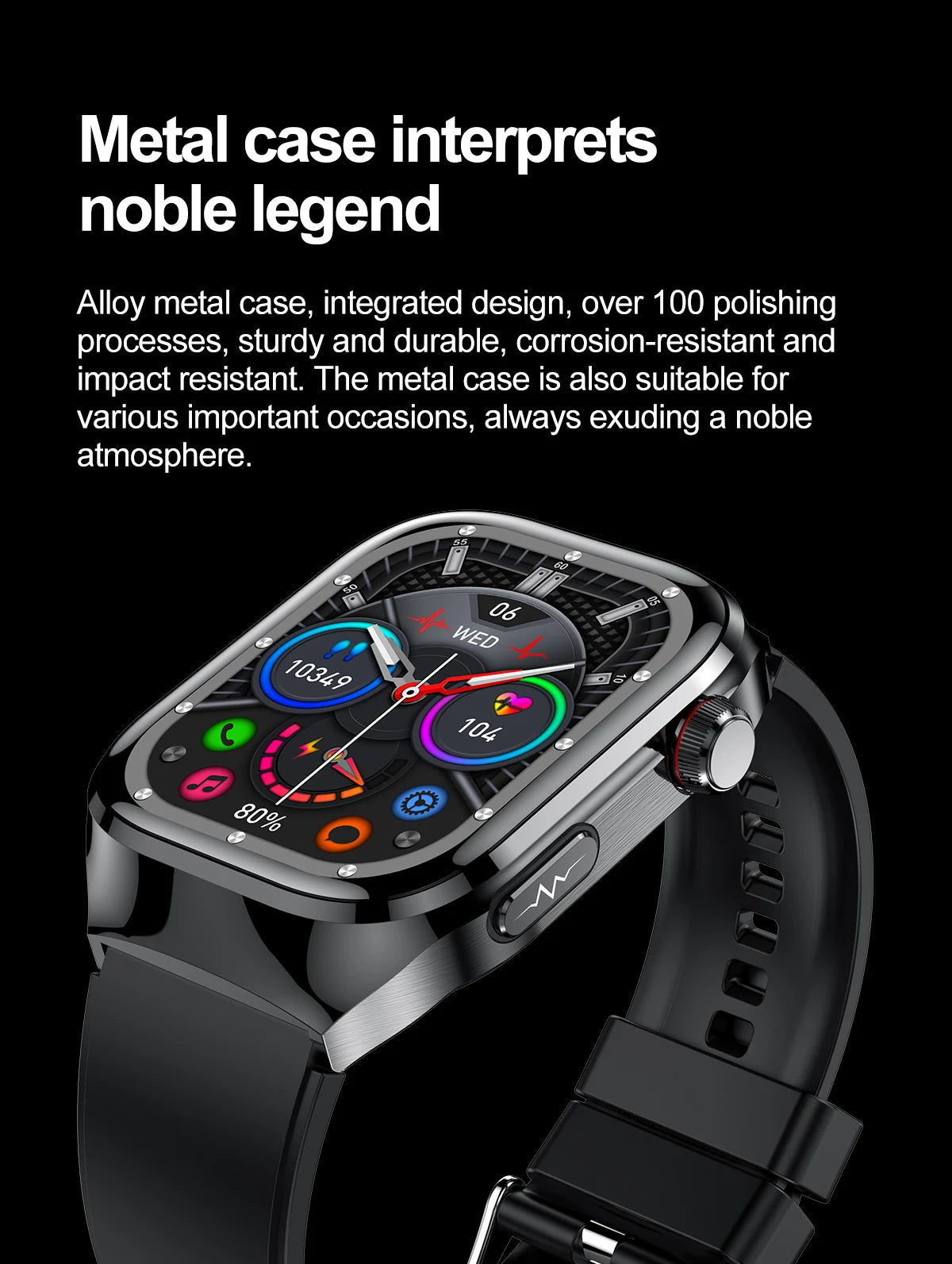 Xiaomi Five organ examination Smart Watch Men Women ECG+PPG Uric Acid Blood Fat