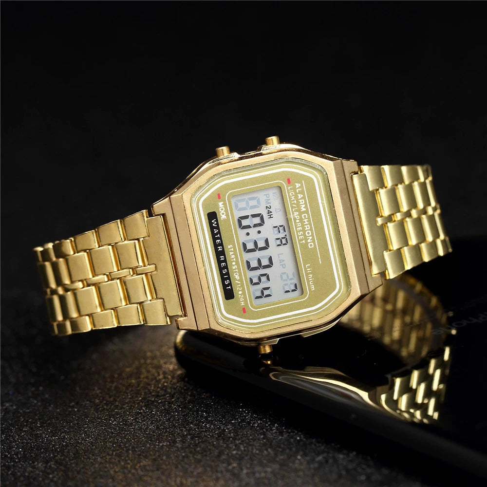 Modern TINUORA Digital Casual Watches For Men Women Sports Waterproof