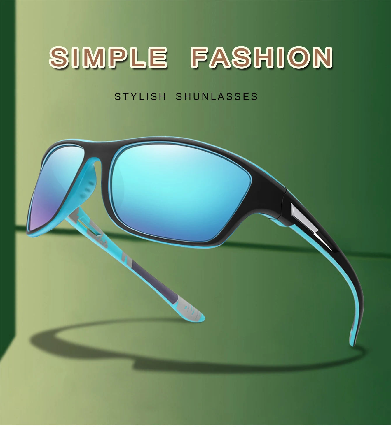 Polarized Sunglasses Cycling Driving Hiking Anti-glare UV400 for Men Women