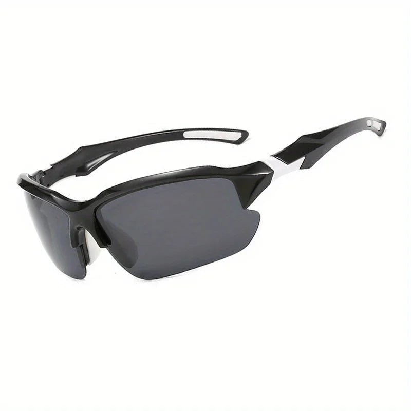 Outdoor Polarized Fashionable Sports Glasses for Men and Women, Windproof Suitable for Baseball Running Golf and Driving