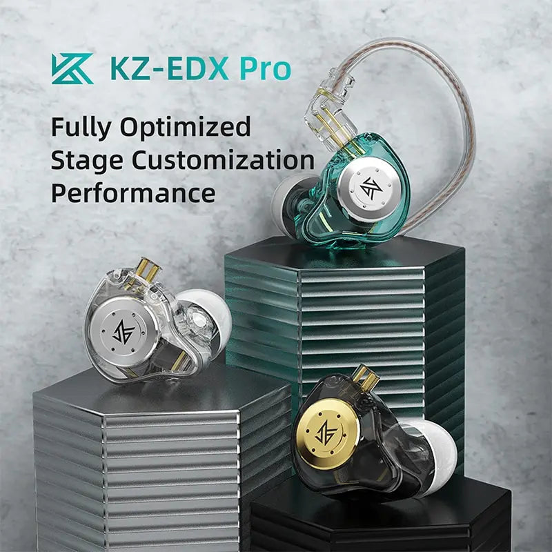 KZ PRO Dynamic HIFI Bass Earbuds In Sport - Noise Cancelling