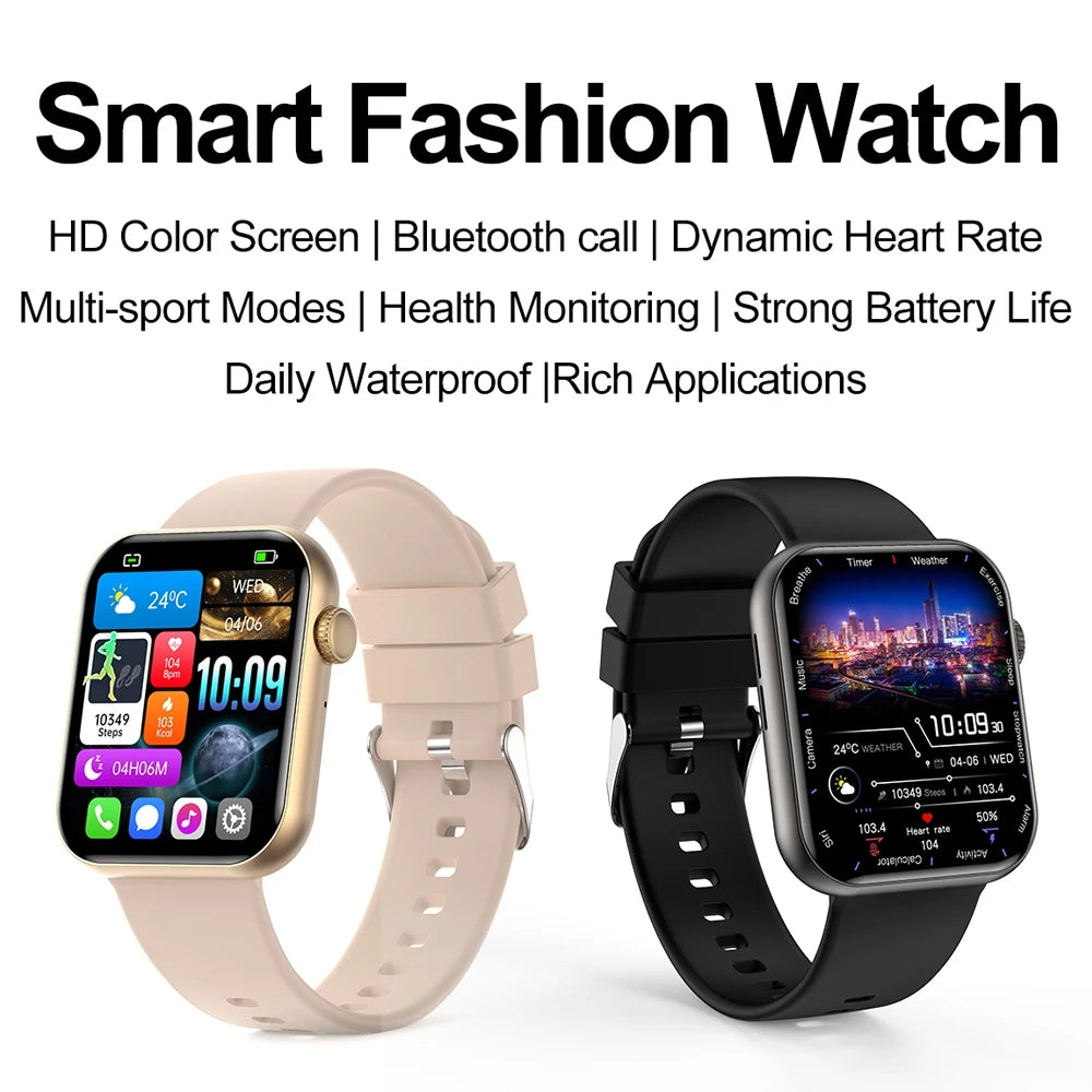 Jooeniok Men's Smartwatch 100+ Sports Mode Health Monitoring