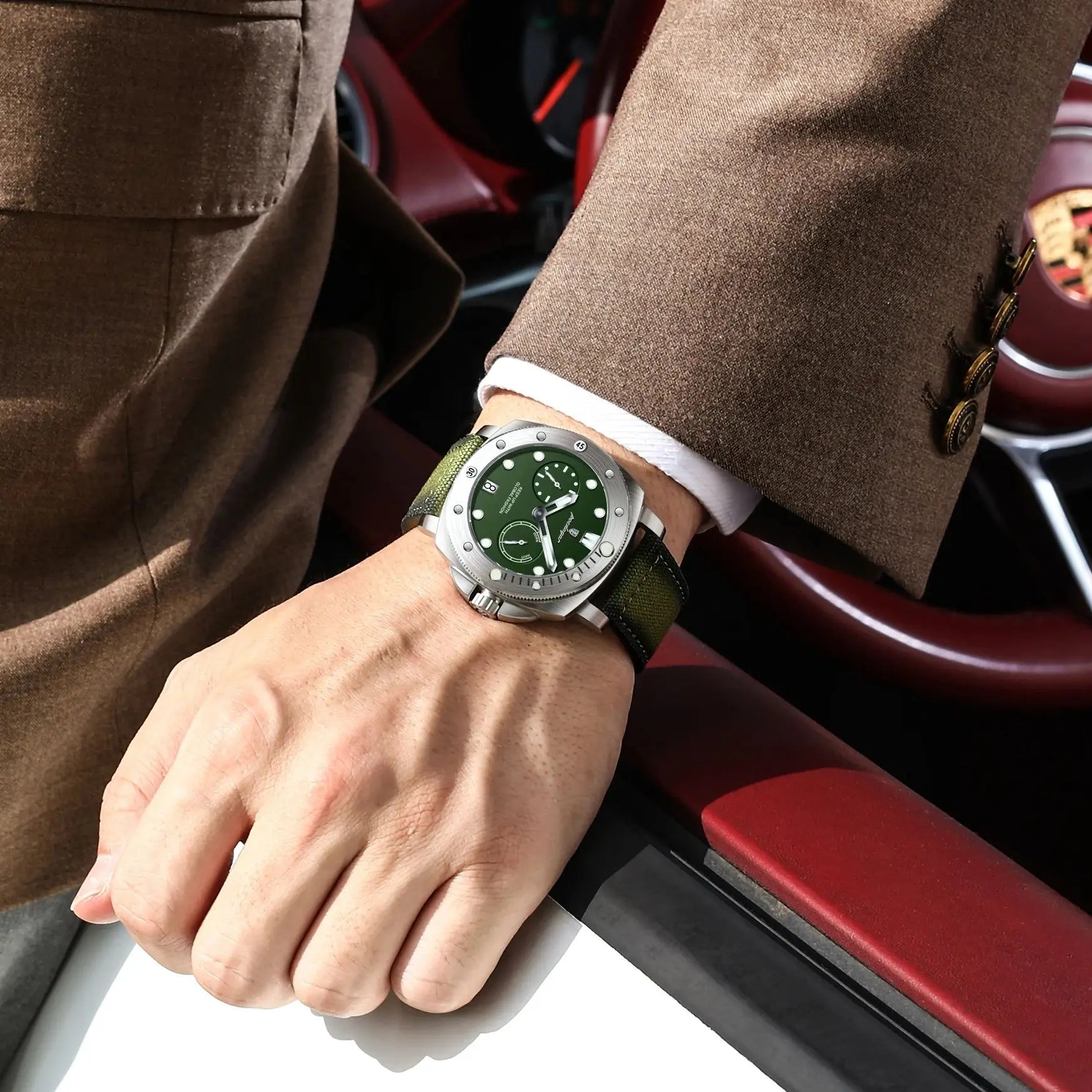 POEDAGAR High Quality Military Watch For Man Waterproof Luminous Date