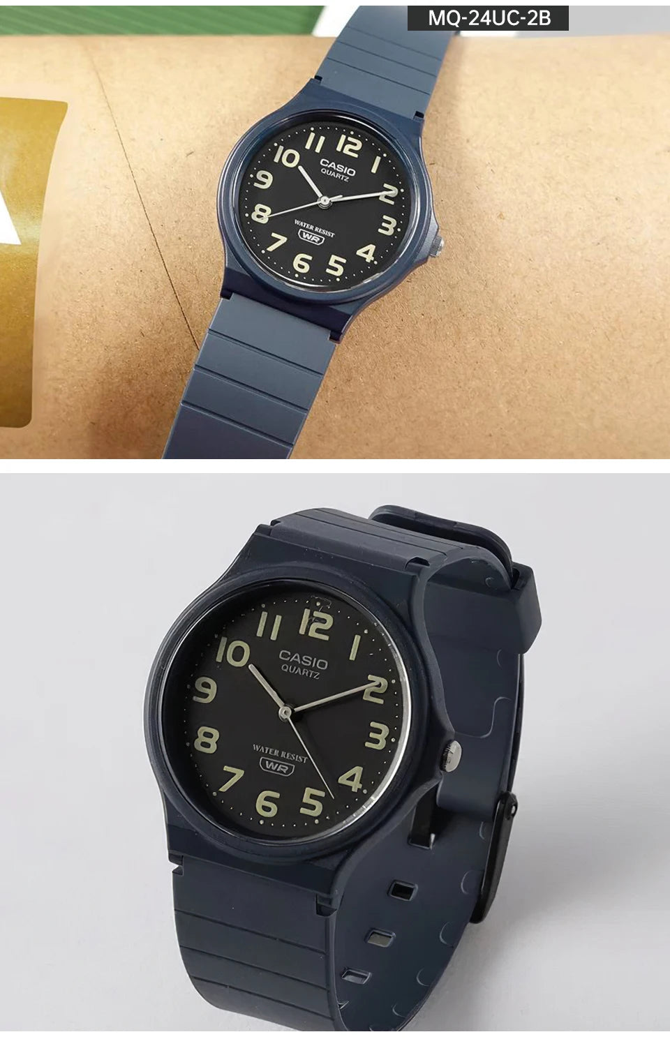 Casio Quart Casual watch for Women and Men Water Resistant
