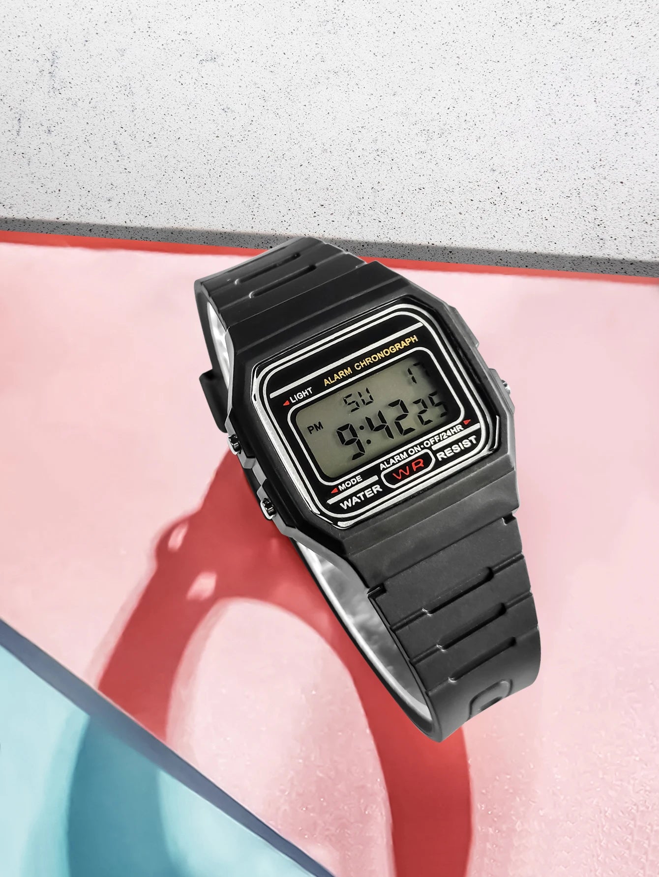 Women Men Digital Electronic LED Watch Multifunctional Outdoor