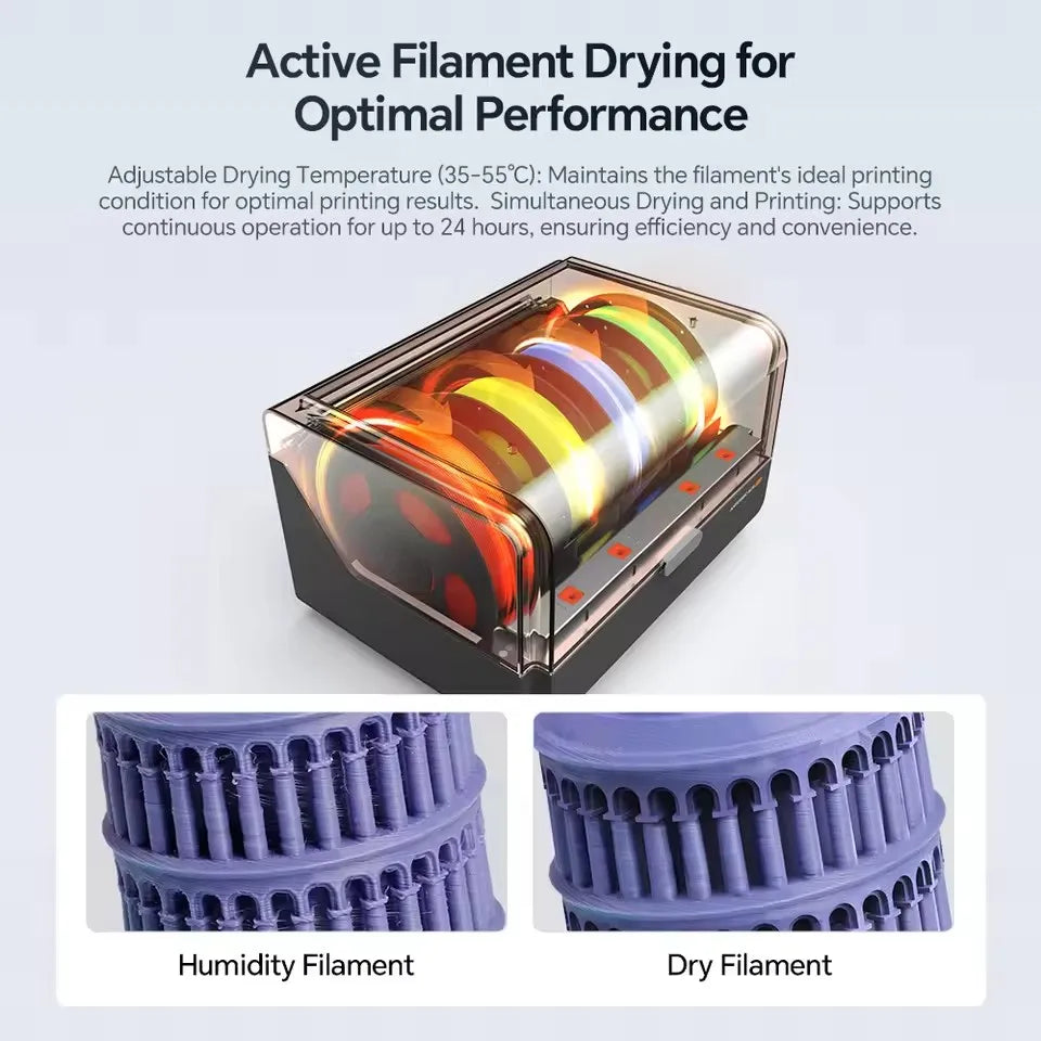 New!ANYCUBIC Kobra 3 V2 Combo 600mm/s Fast Printing 3D Printer 8 Colors ACE Pro Filament Auto Leveling FDM Desktop 3D Printer