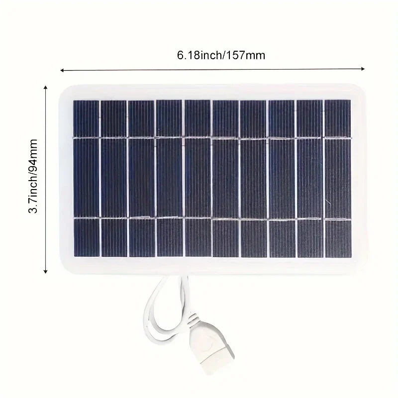 Portable 35W 5V Solar Panel Plate Charger With USB Safe Stabilize