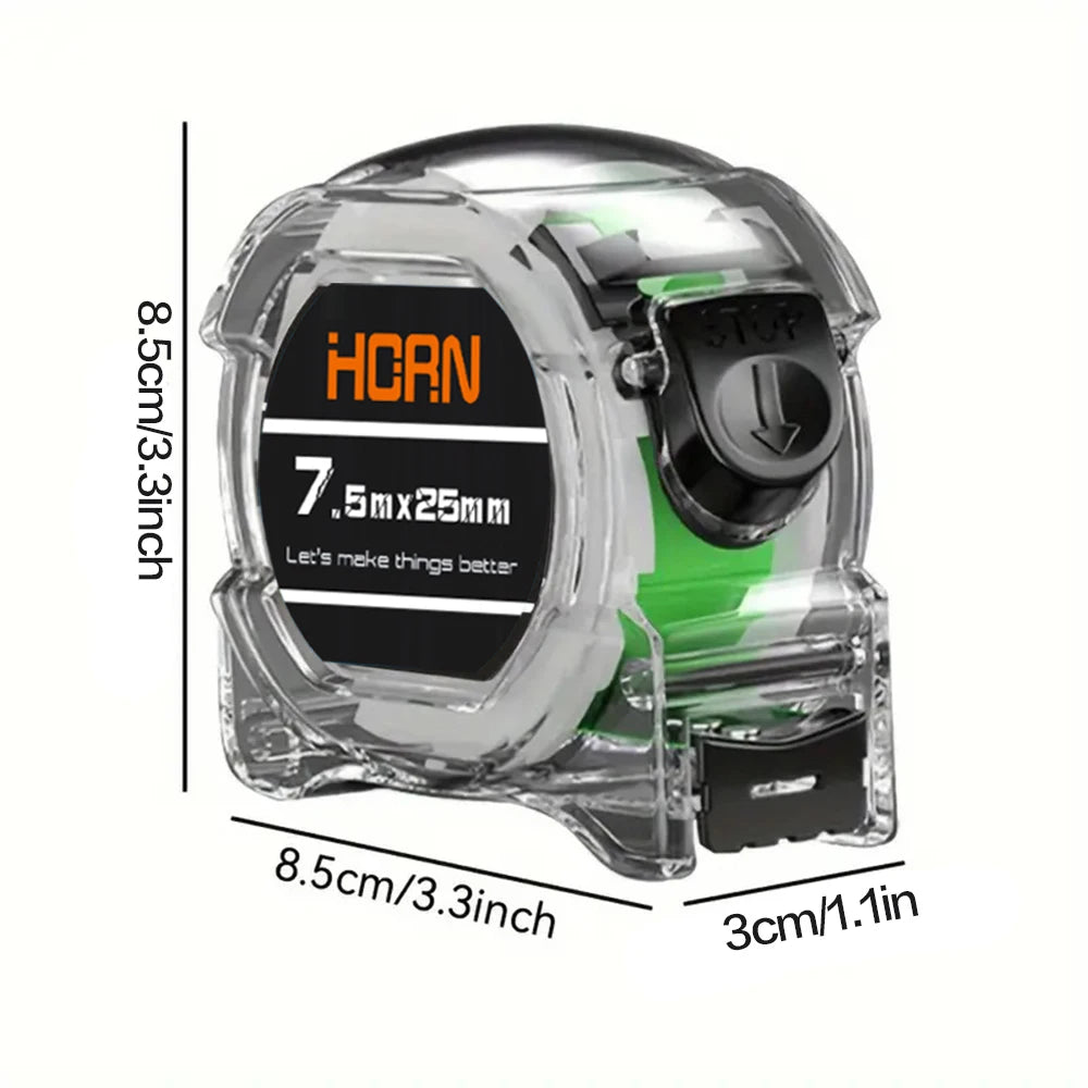 Precision Fluorescent Measure Tape Waterproof And Wear-Resistant Multipurpose