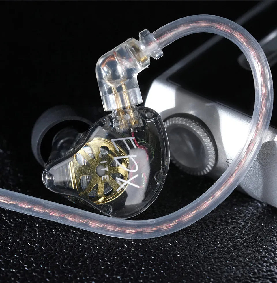 KZ EDX Lite HIFI Dynamic Driver Stereo Bass Music Earbuds for Gaming Sports with Detachable 2Pin Cable