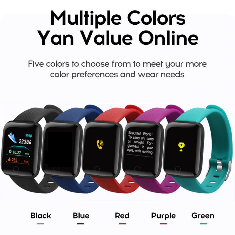 Smartwatch For Women Men  Heart Rate Monitor Calorie Tracking