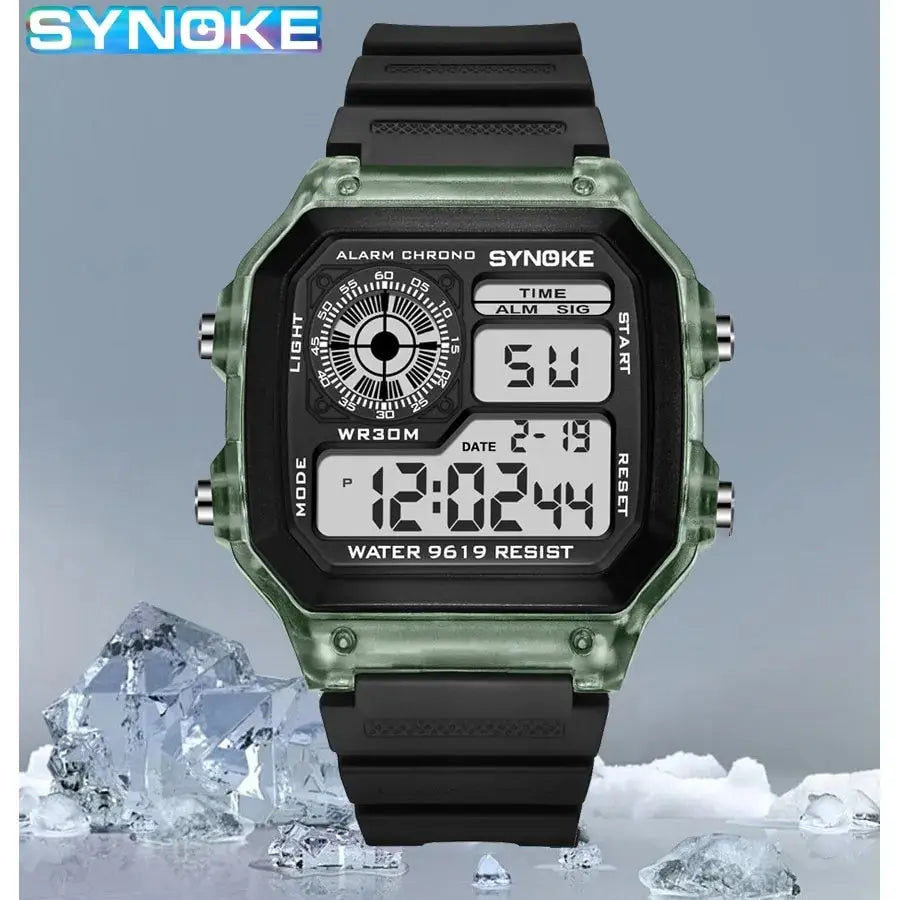 SYNOKE Digital  Men and Women Sport Watch
