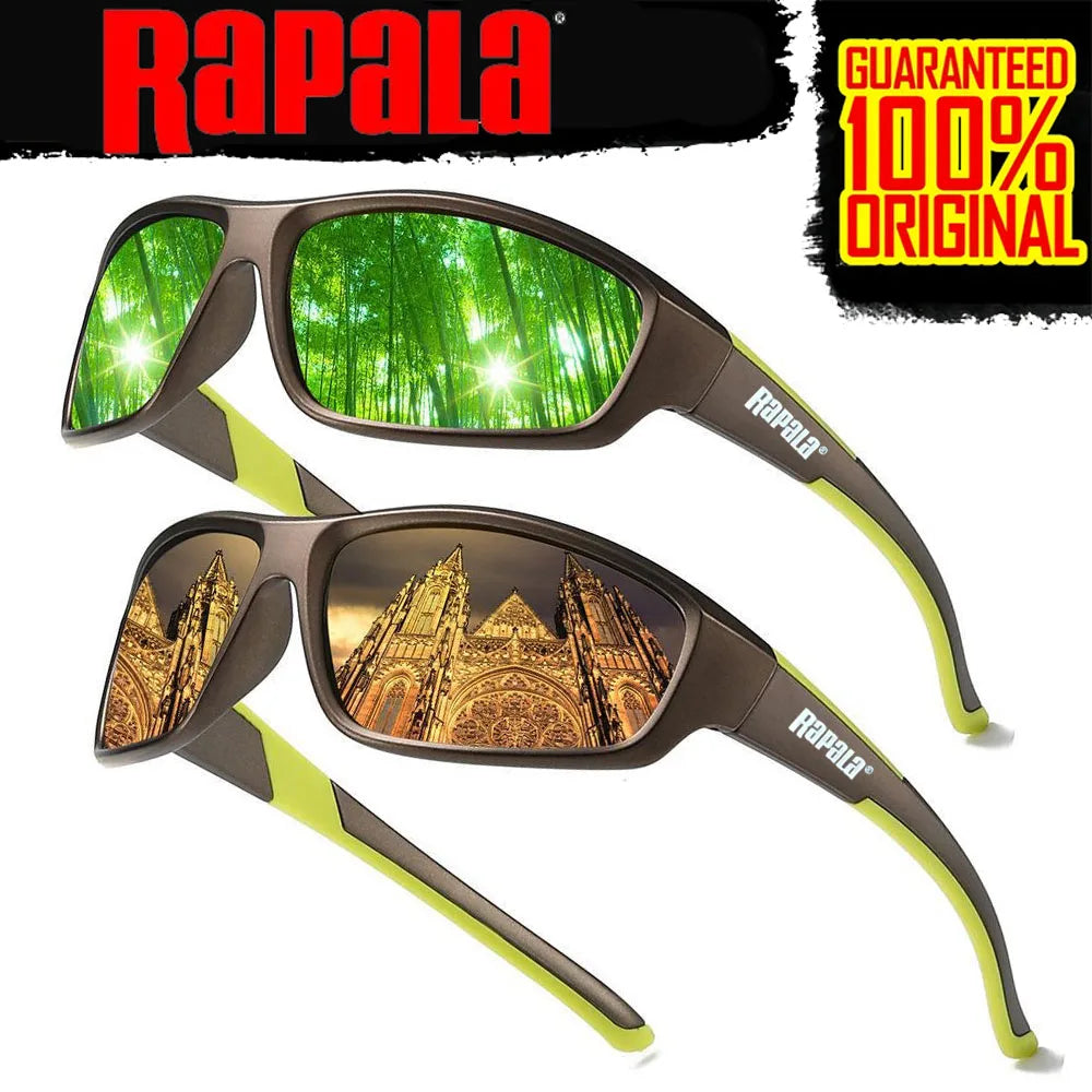 Rapala  High Definition Polarized Sunglasses for Men Women Outdoor Driving with UV400 Protection
