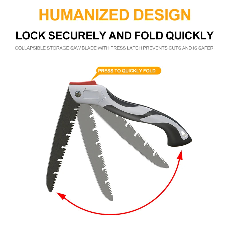 AIRAJ Woodworking  Folding Saw hacksaw Multifunction Knife