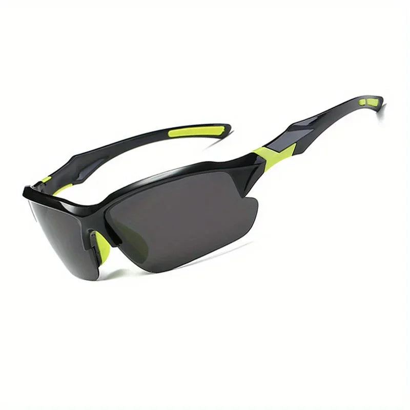 Outdoor Polarized Fashionable Sports Glasses for Men and Women, Windproof Suitable for Baseball Running Golf and Driving