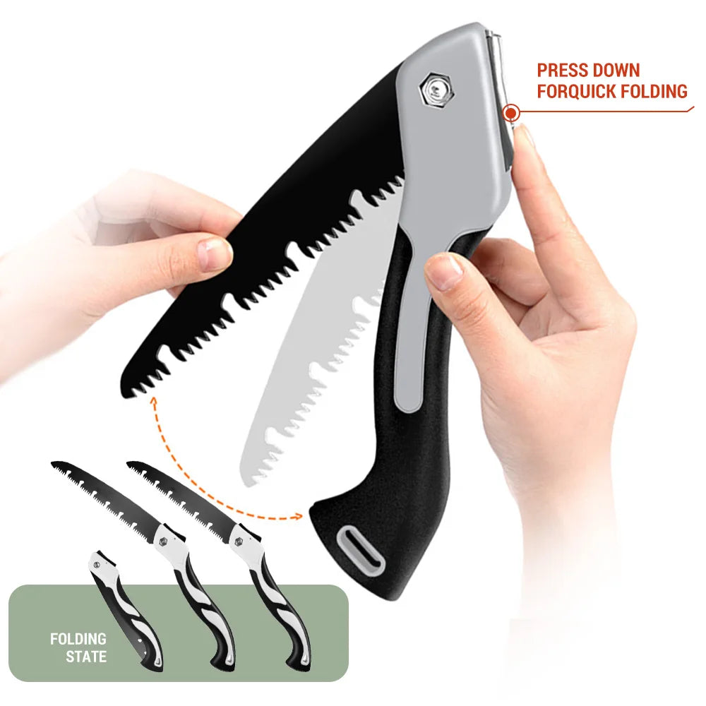 AIRAJ Woodworking  Folding Saw hacksaw Multifunction Knife