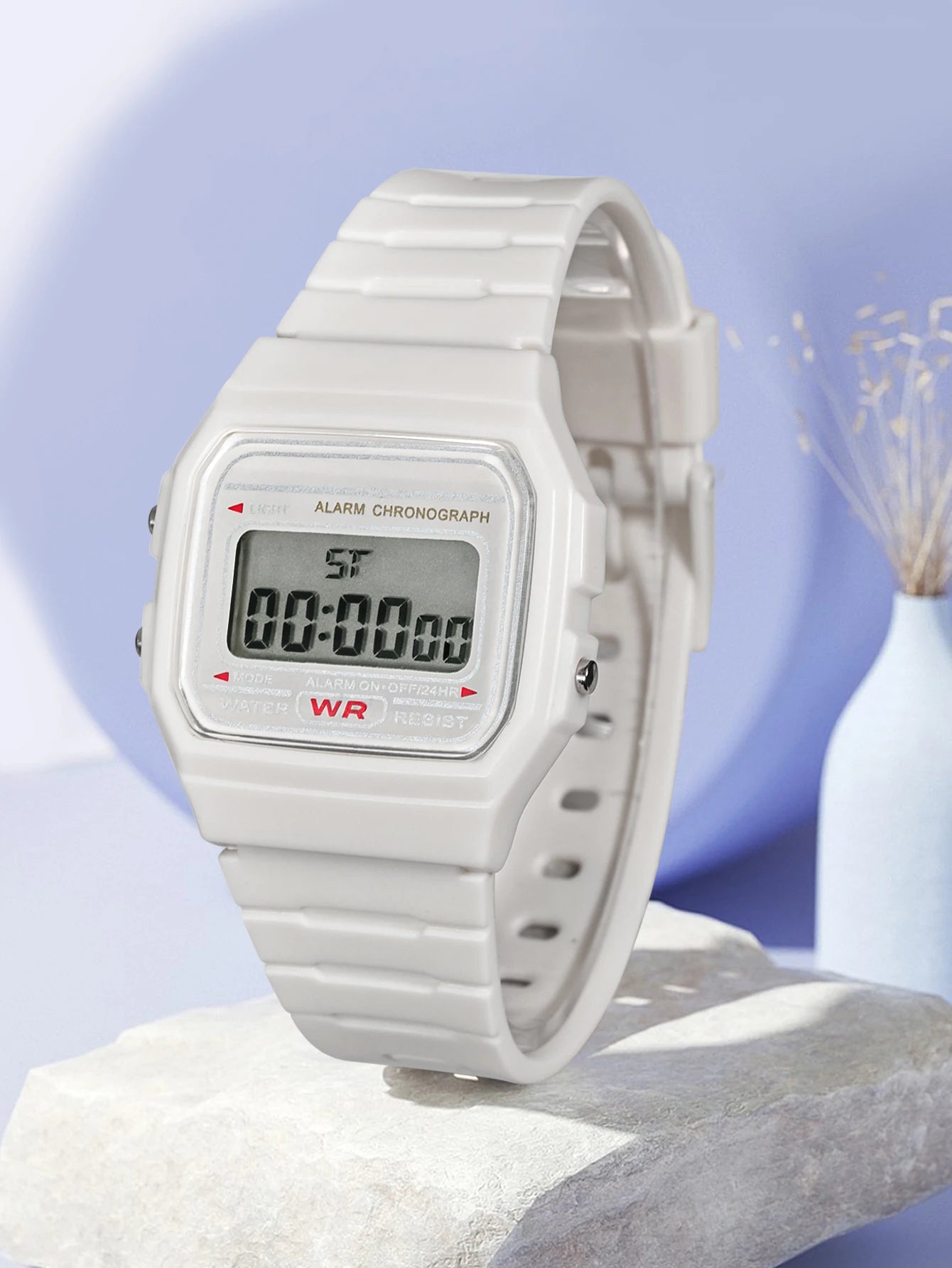 Women Men Digital Electronic LED Watch Multifunctional Outdoor