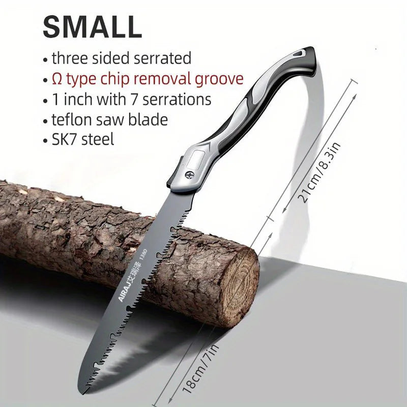 AIRAJ Woodworking  Folding Saw hacksaw Multifunction Knife