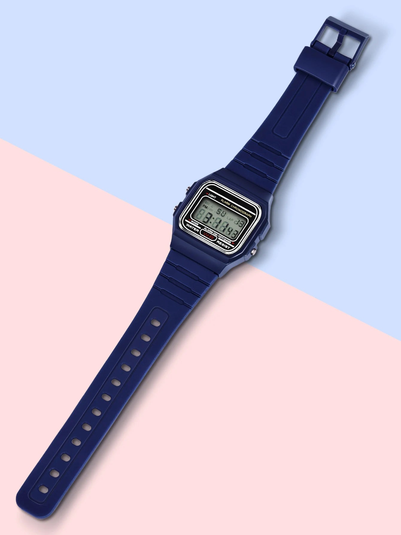 Women Men Digital Electronic LED Watch Multifunctional Outdoor