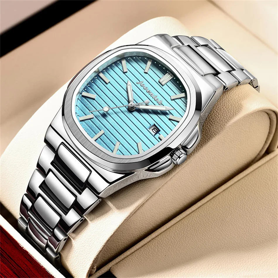 JOOENIOK Top Luxury Waterproof Luminous Men Watch