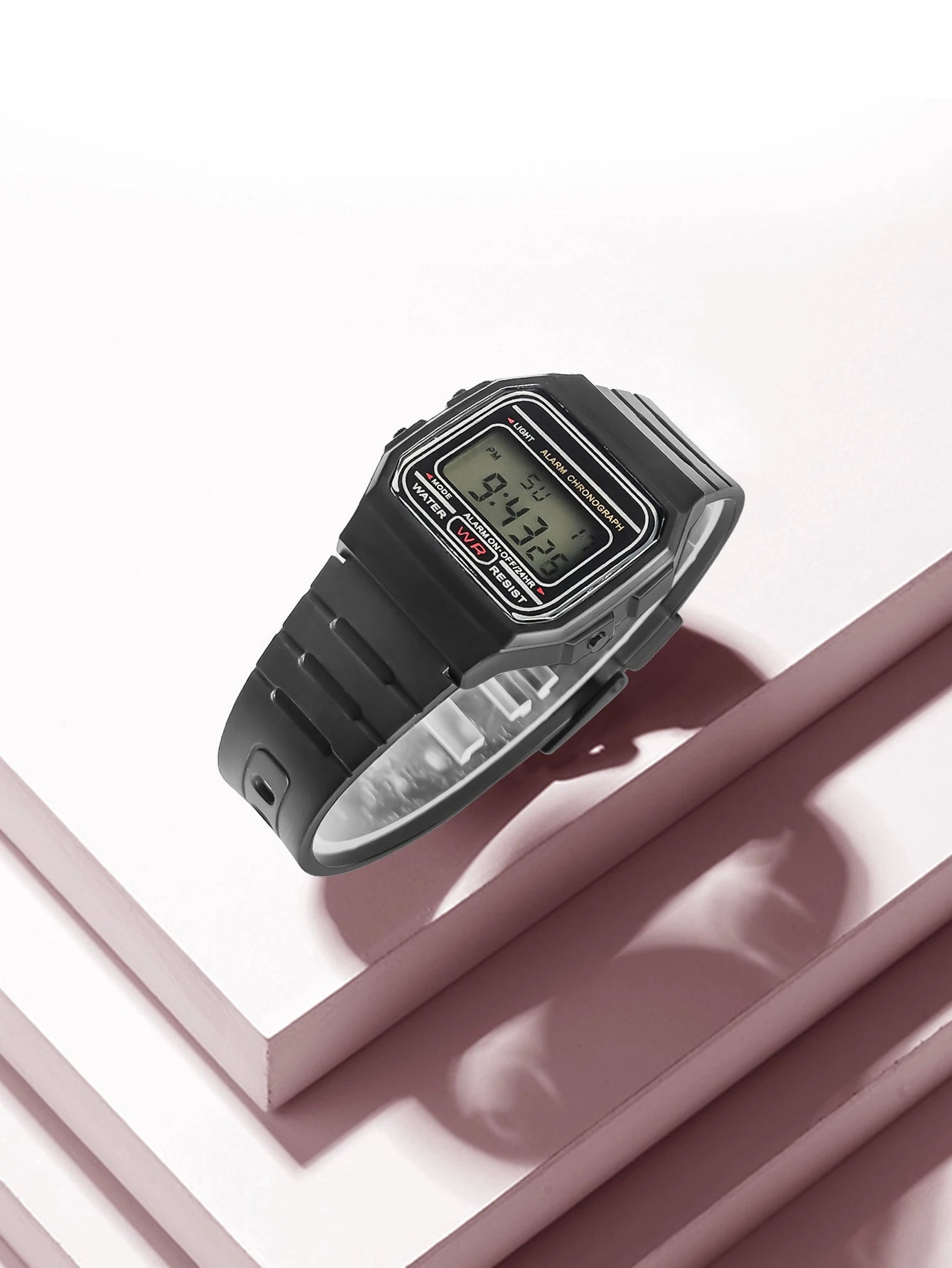 Women Men Digital Electronic LED Watch Multifunctional Outdoor