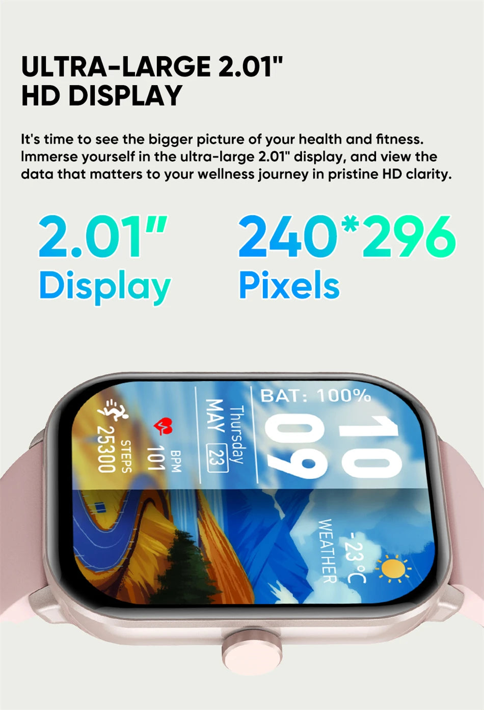 Xiaomi Sport Smart Watch 5 for Men Women Heart Rate Bluetooth Call GPS Track Waterproof