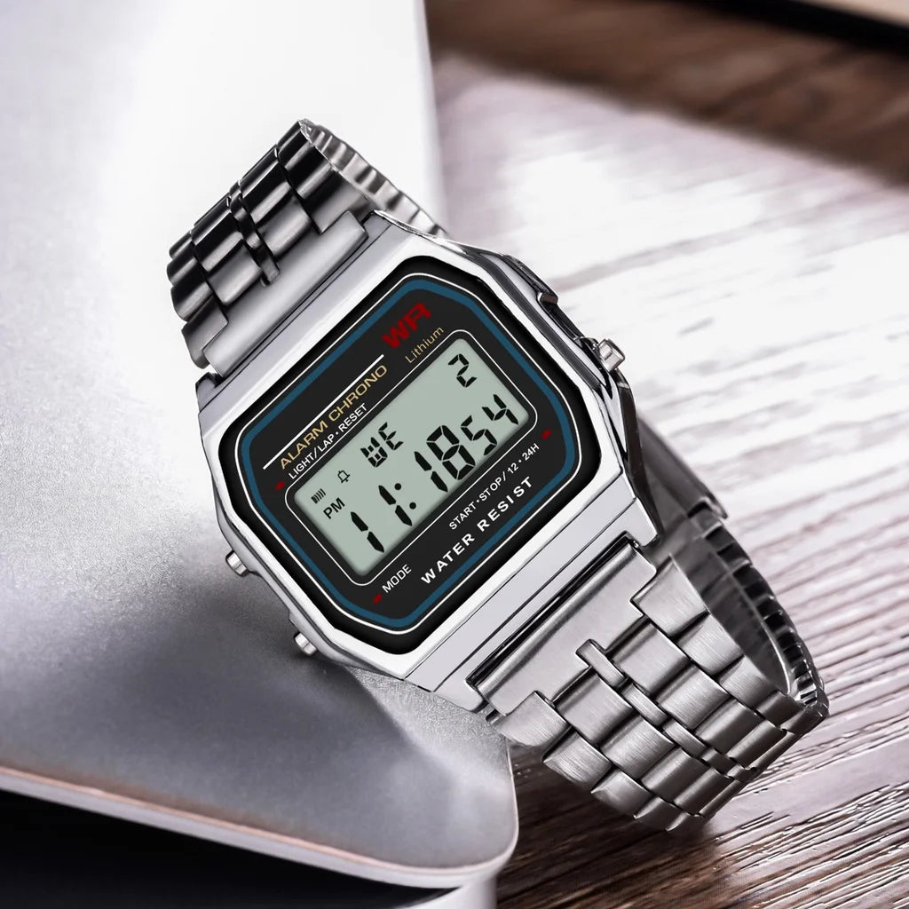 Modern TINUORA Digital Casual Watches For Men Women Sports Waterproof