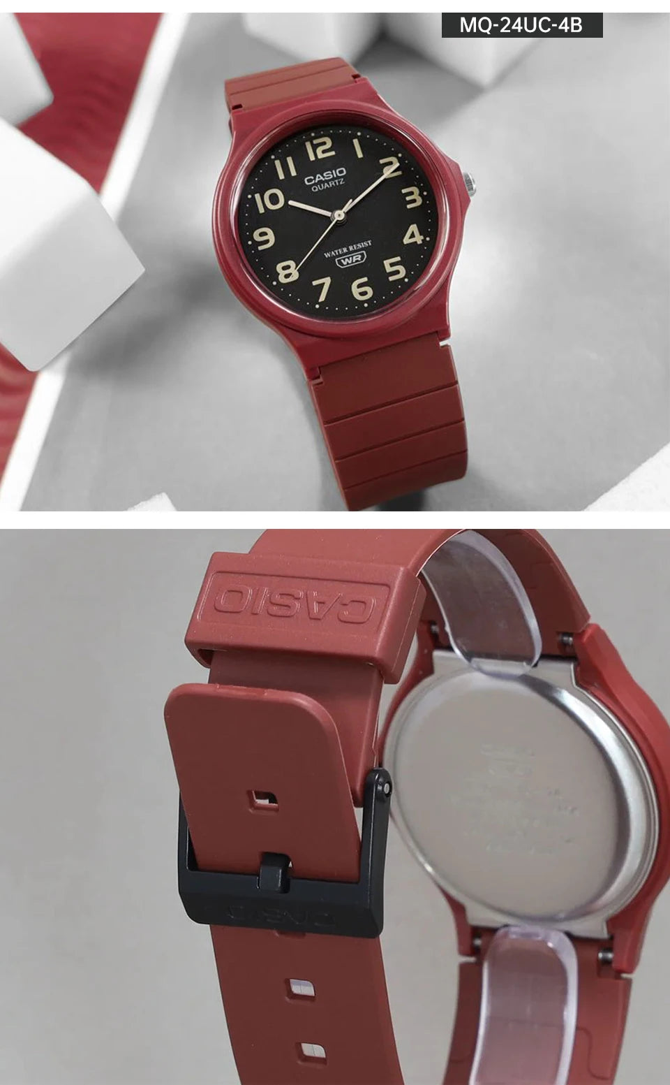 Casio Quart Casual watch for Women and Men Water Resistant