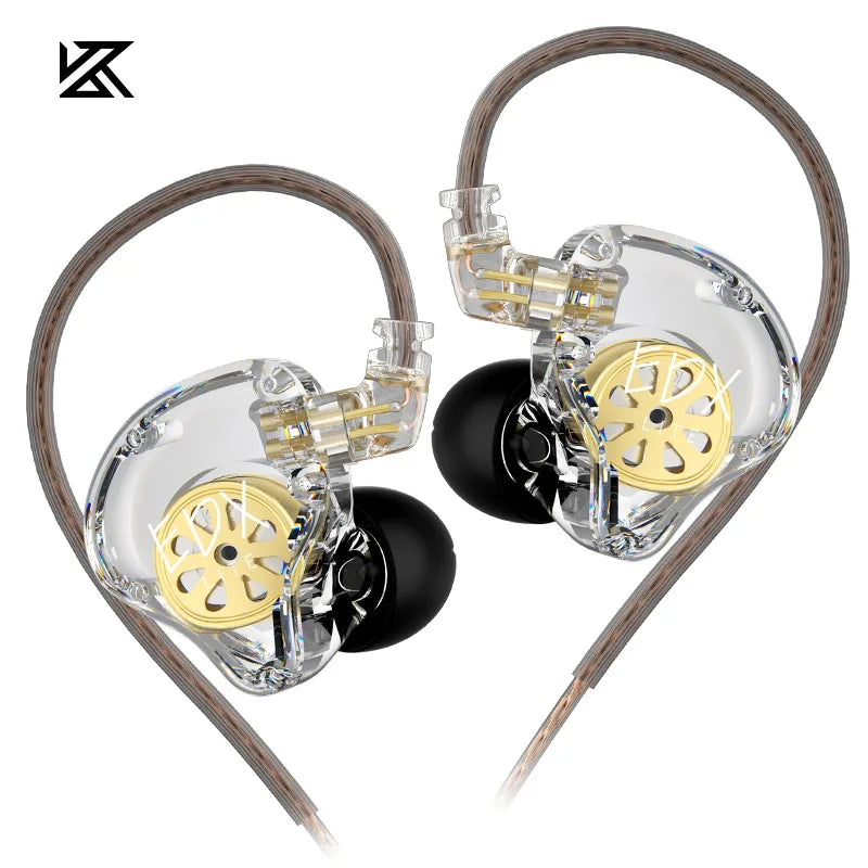 KZ EDX Lite HIFI Dynamic Driver Stereo Bass Music Earbuds for Gaming Sports with Detachable 2Pin Cable