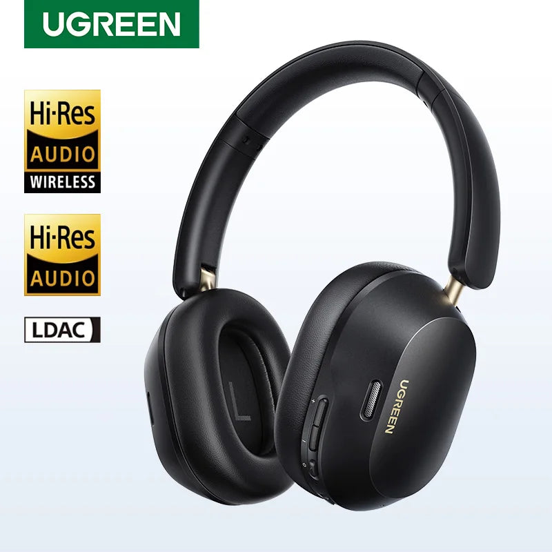 UGREEN  Wireless Bluetooth Headphones Noise Cancellation Hi-Res Spatial Audio Earphones Headset
