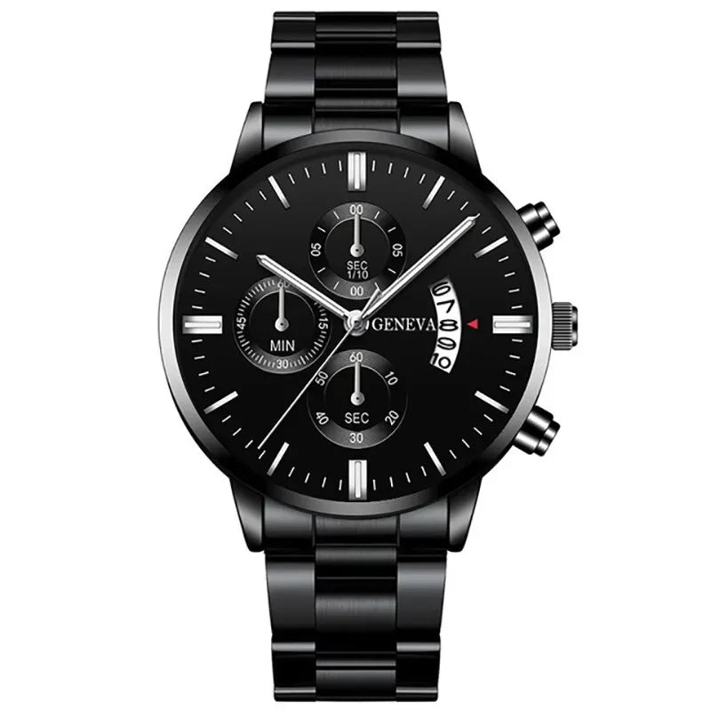 Luxury Men Fashion Stainless Steel Watch