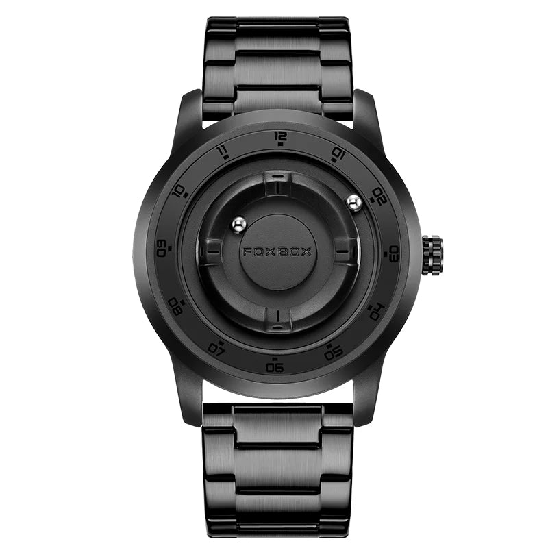 FOXBOX Military Magnetic Luxury Fashion Watch Men Waterproof
