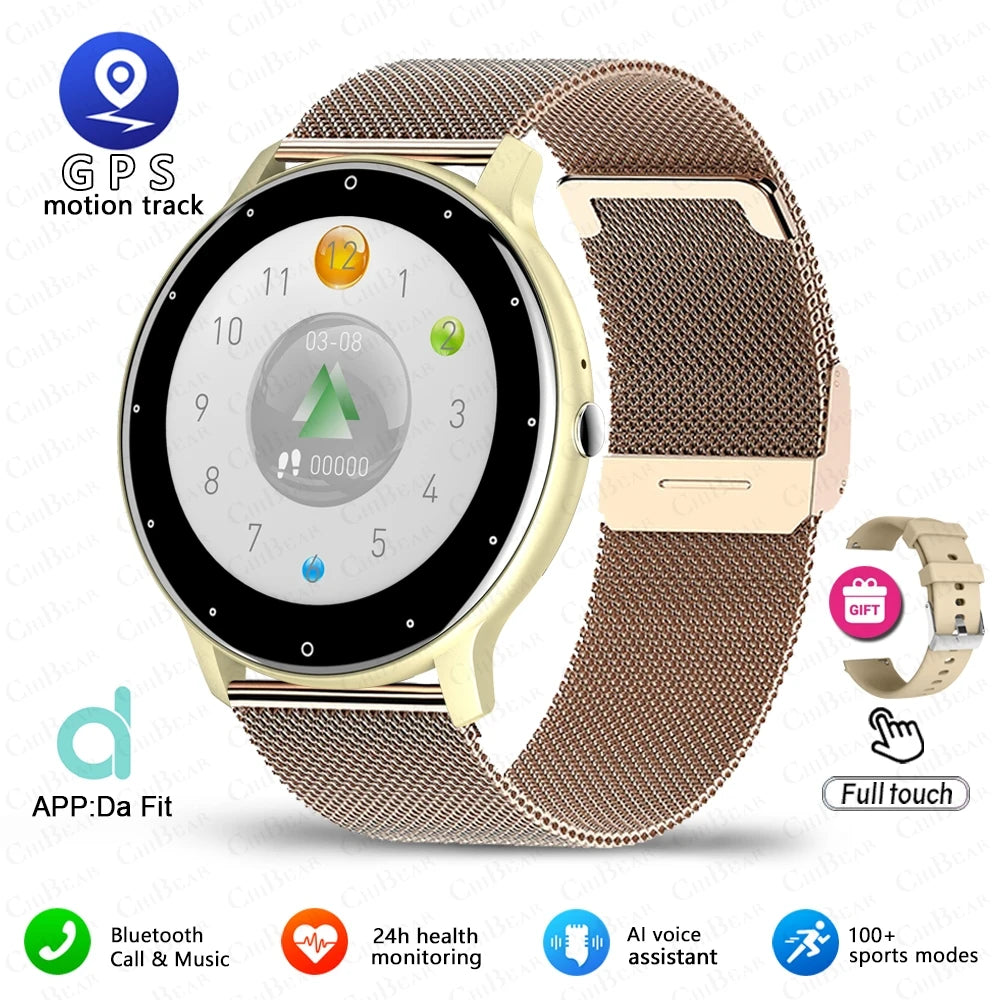 Men Women Sports Fitness Ultra Light Smartwatch Heart Rate