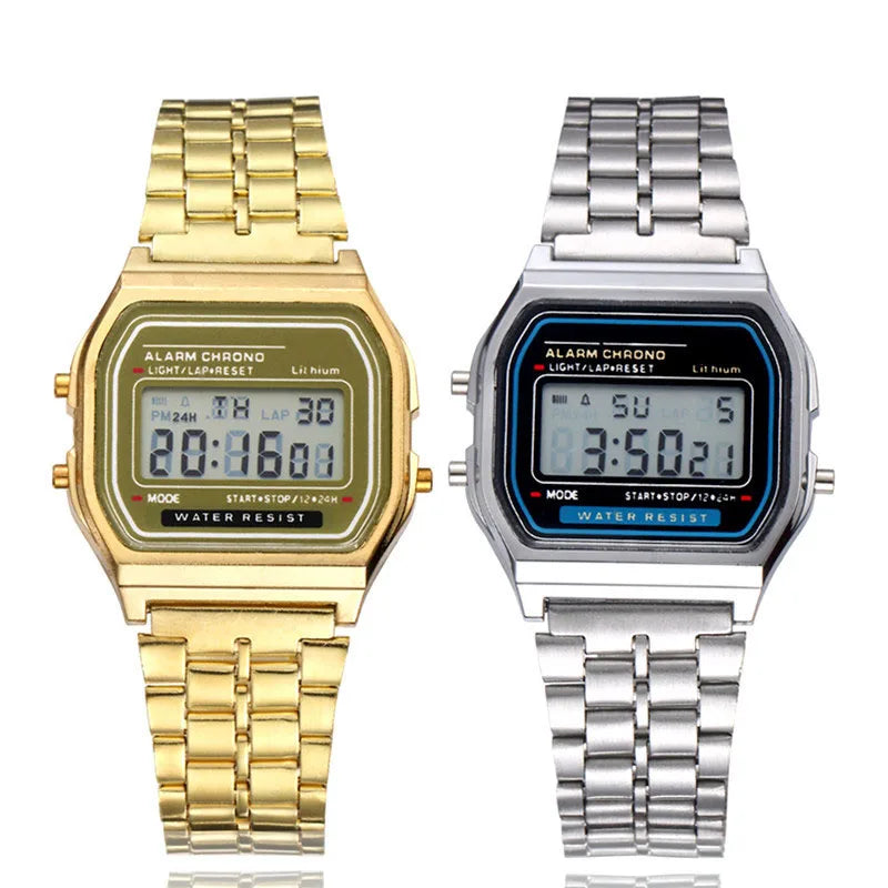 Modern TINUORA Digital Casual Watches For Men Women Sports Waterproof