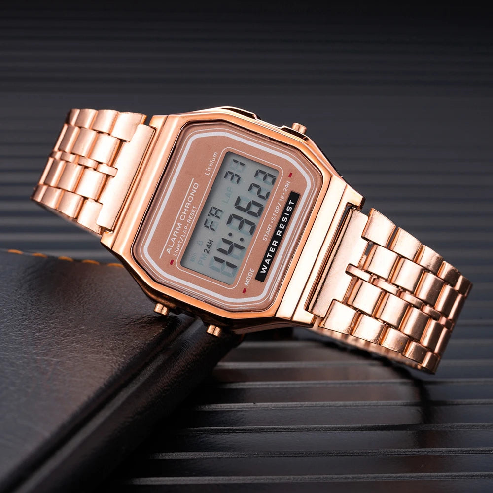 Modern TINUORA Digital Casual Watches For Men Women Sports Waterproof