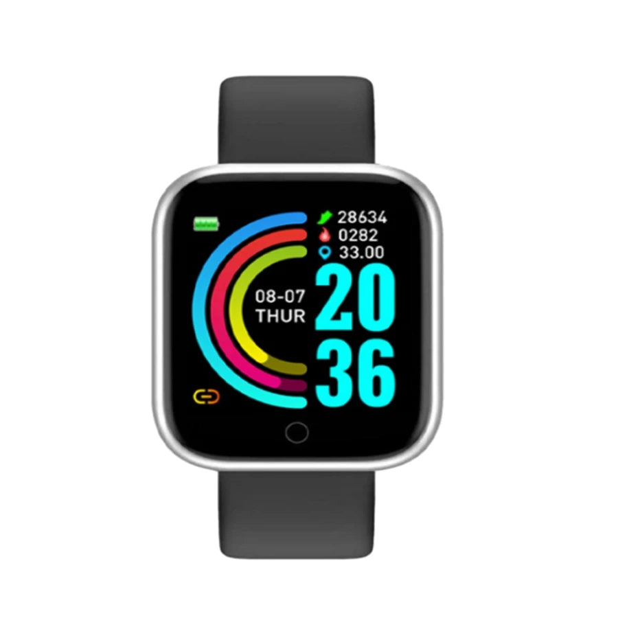 Smartwatch For Women Men  Heart Rate Monitor Calorie Tracking
