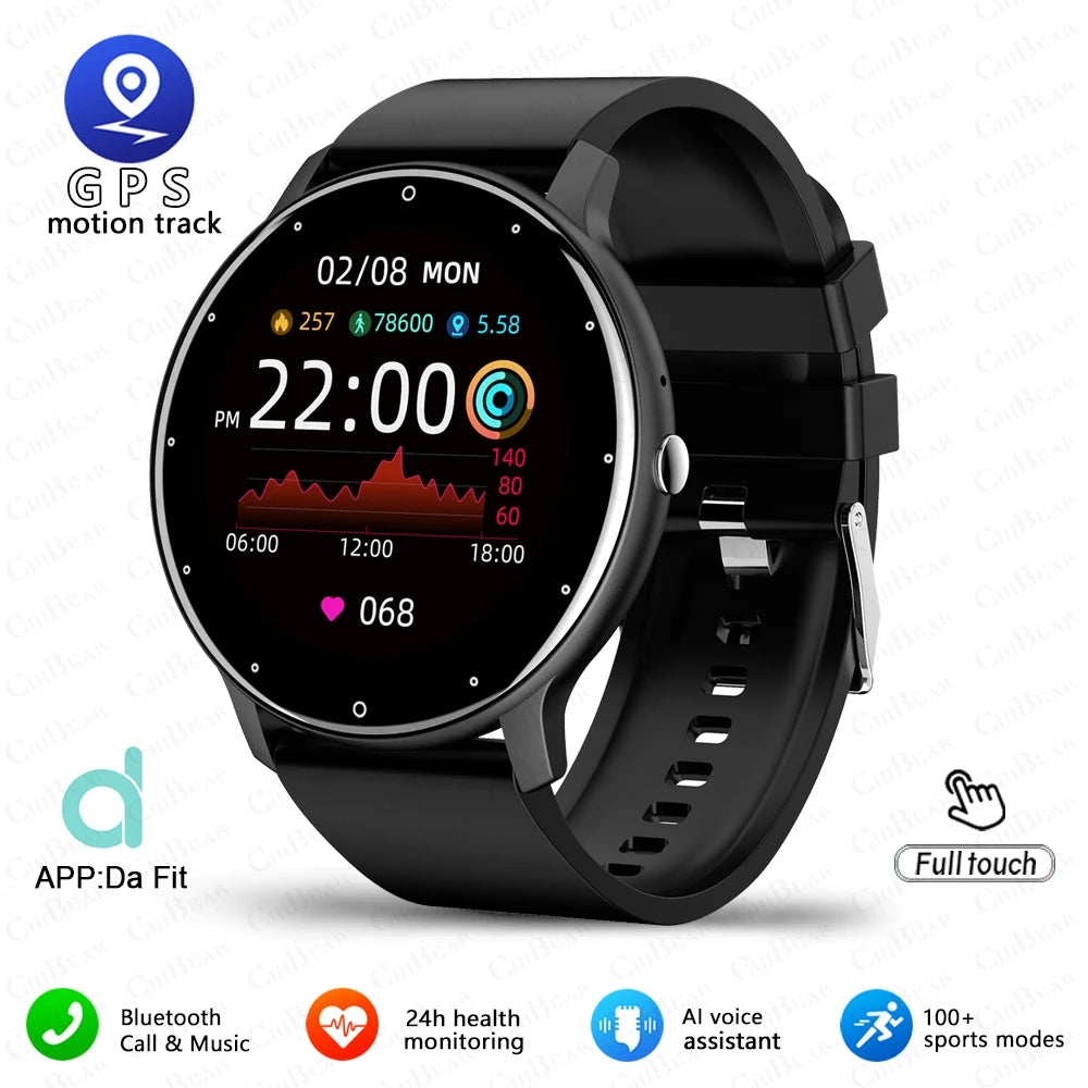 Men Women Sports Fitness Ultra Light Smartwatch Heart Rate