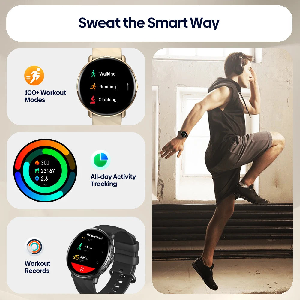 Zeblaze GTR 3 Pro Voice Calling Fitness Tracking Smartwatch