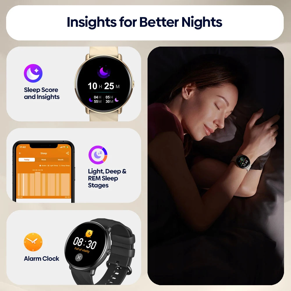 Zeblaze GTR 3 Pro Voice Calling Fitness Tracking Smartwatch